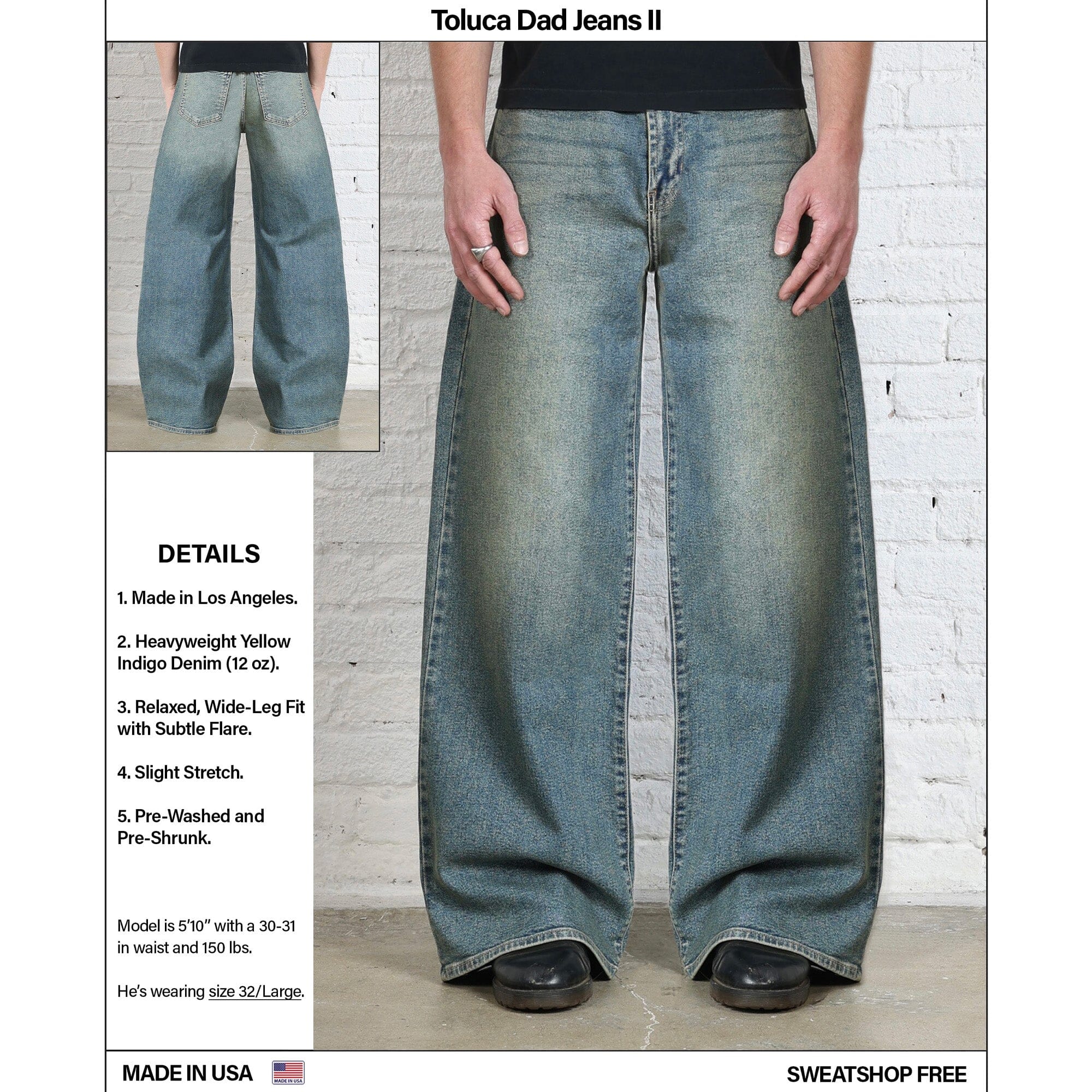 Toluca Jeans II | Flare. Wide-Leg - Image 7