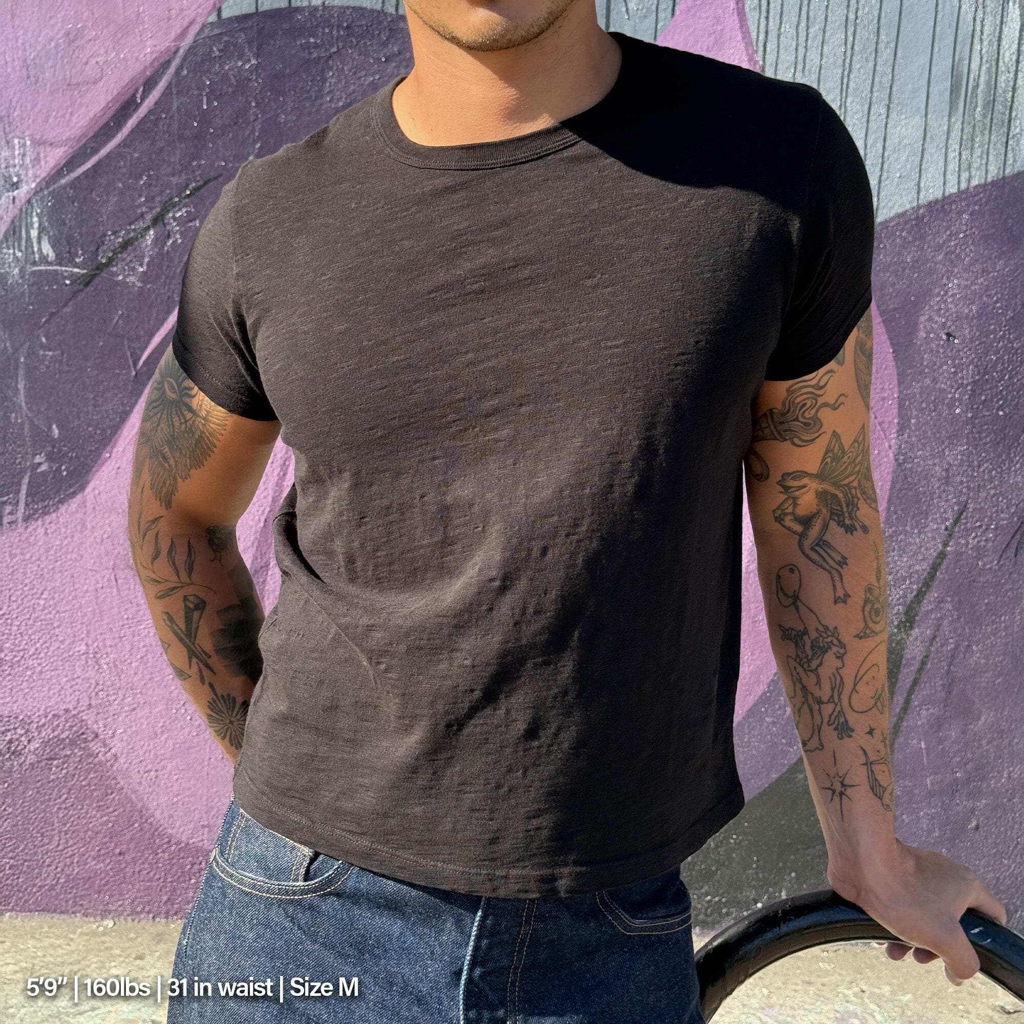 Tony Baby Tee | Slub | Mens - Image 4