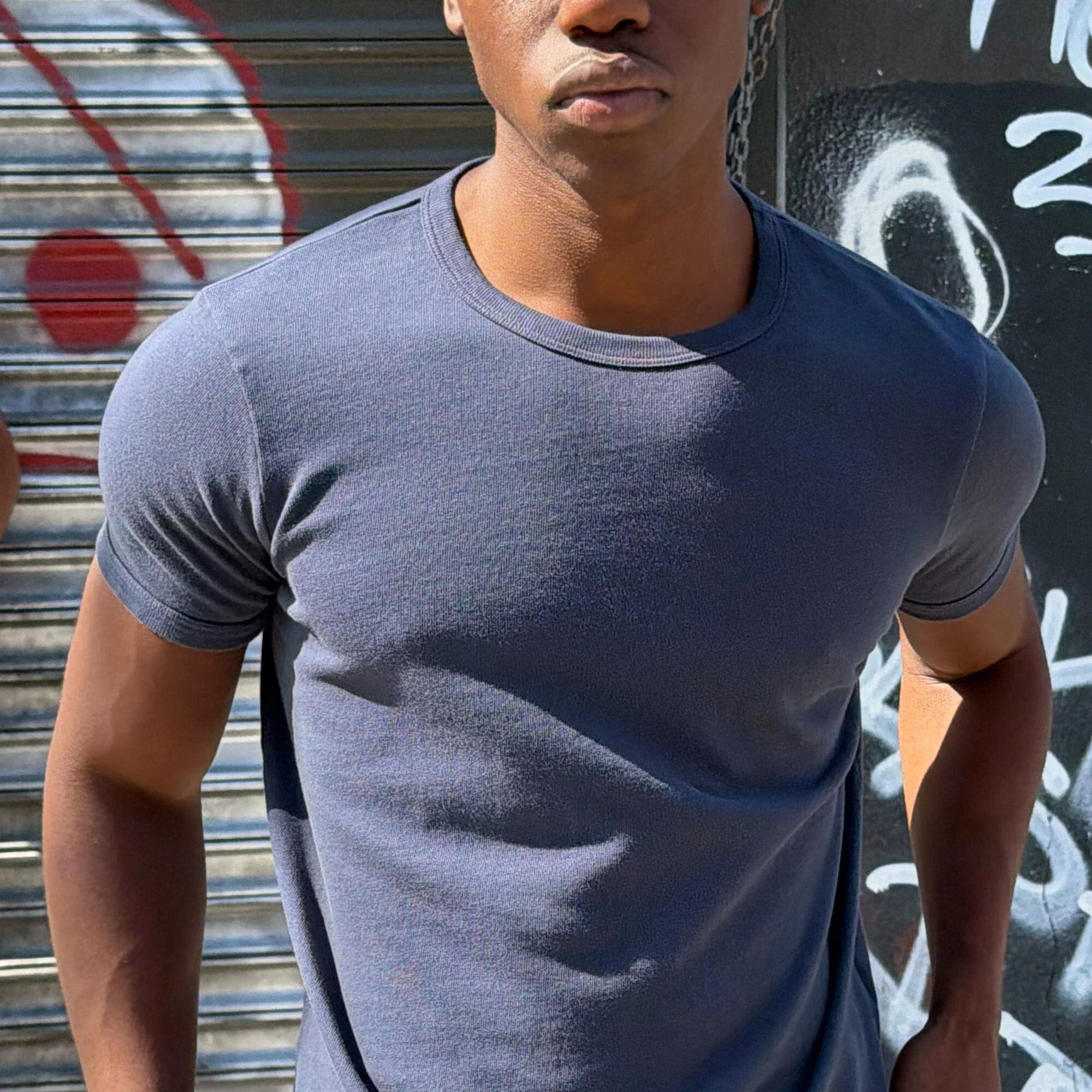 Diego Muscle Tee | Heavyweight | 13.5oz | Vintage - Image 5